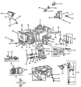 Engine-11 Hp Briggs And Stratton-Electric Start Diagram and Parts List for 1105 0350039U-135292100-135292399-136292100 Cub Cadet Lawn Tractor